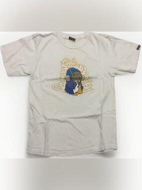Rare Customade by Stussy T-Shirt Size Small Vintage Graffiti Artist Edition Y2K